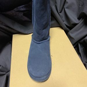 Navy fur lined Ugg Style boots new size 8